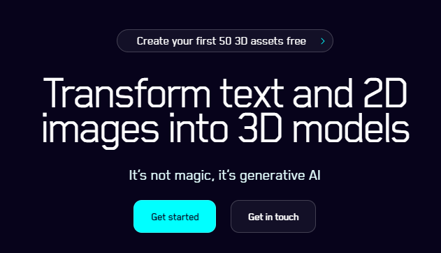 Alpha3D Reviews:Transform text and 2D images into 3D models