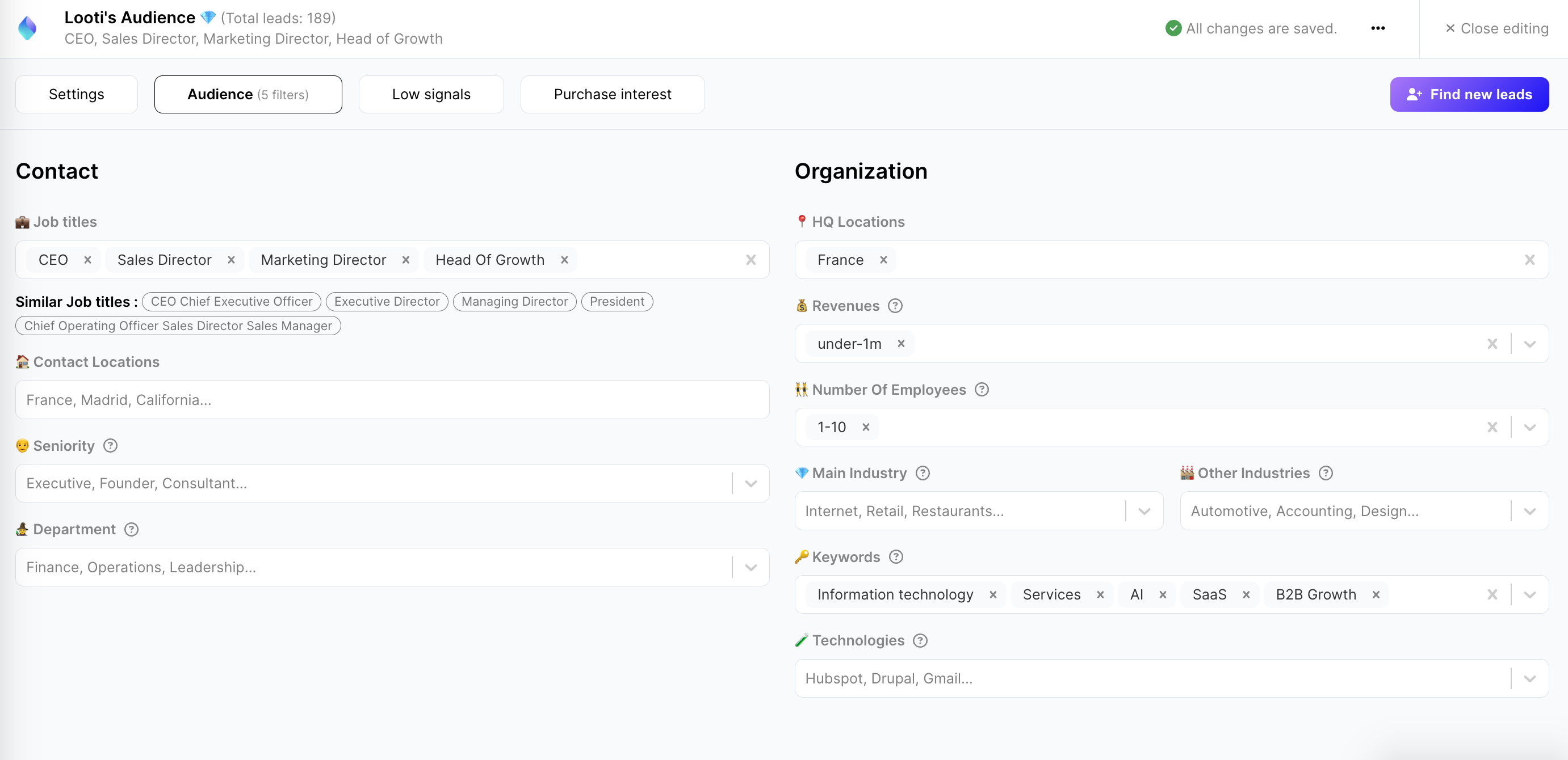 Looti AI Reviews:Grow your business with hyper-qualified B2B leads