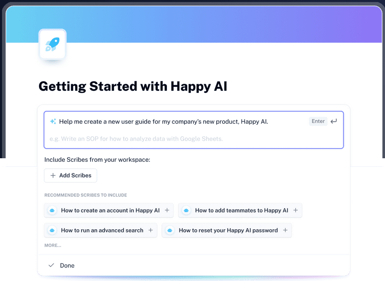 Scribe AI Reviews:an AI Tool That Builds How-to Guides, SOPs And ...