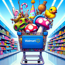 Taking Mushrooms and Going to Walmart