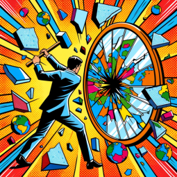 Beyond The Mirror – views from everywhere & one