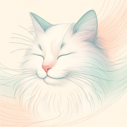 癒し猫 – healer cat