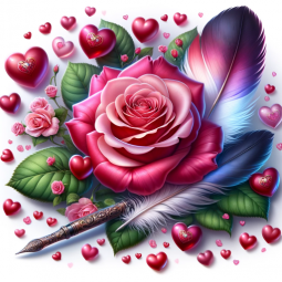 Sweet Romantic Words with Emojis 🌺