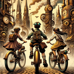 Steampunk Rascals, a text adventure game
