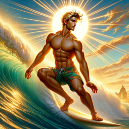 Pantheons in Paradise, a text adventure game