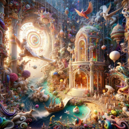 Folklore Scene Illustrator