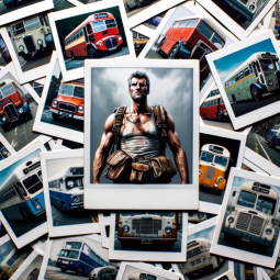 Polaroids of a Drifter, a text adventure game