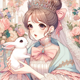 Anime Princesses, a text adventure game