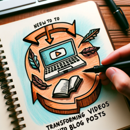 VIDEO TO BLOG POST CREATOR