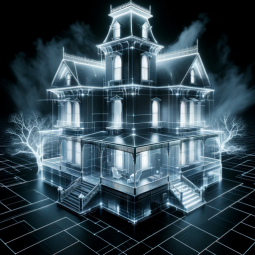 Synthetic Hauntings, a text adventure game