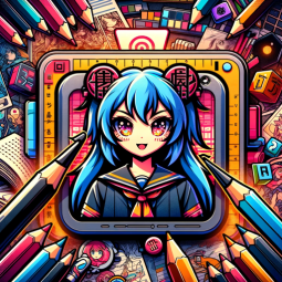 アニメオタクのイラストレーター（絵師）