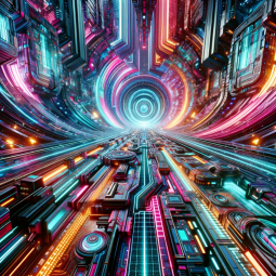 New Generation Futuristic Abstract Art