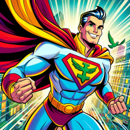 A Zany SuperHero Bible Translator