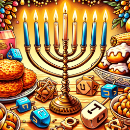 🕎 Hanukkah Mentor for Festive Lights & Games 🎲