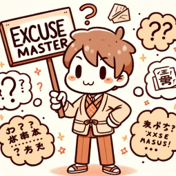 言い訳マスターにょろ君