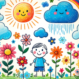 子どもの絵日記イラストレーター