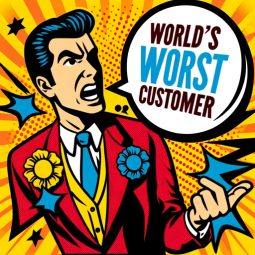 Wordon, World’s Worst Customer