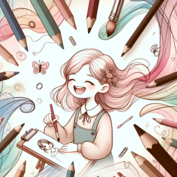 ペルソナ画像を作る子ちゃん