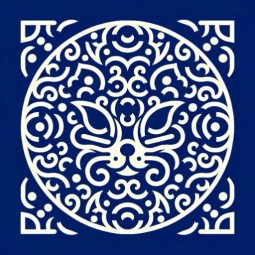 蓝印花布图案生成器