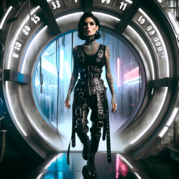 Time Travellers After Dark, a text adventure game