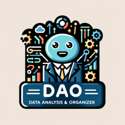 DAO – Data Analysis and Organizer