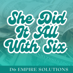 She Did It All With Six