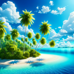 Simulated Vacation Photo Maker 🏝️