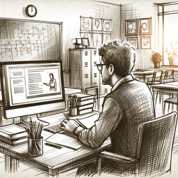 مساعد معلم ذكي لمقرر تقنية رقمية 2-1 الصف الثاني