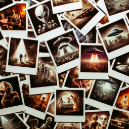 Polaroids of Aliens, a text adventure game