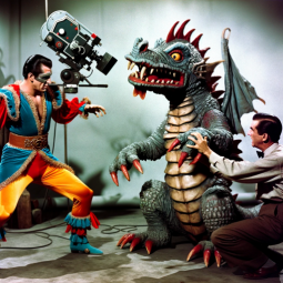 B-Movie Dungeons, a text adventure game