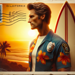 Crimes in Paradise, a text adventure game