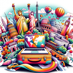 🌍✈️ Digital Nomad’s Essential Companion 📚🔌