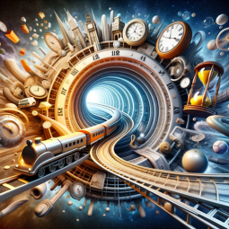 Time Travel Scene Depicter