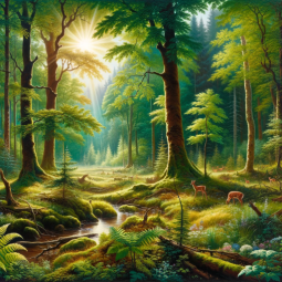 Bambi’s Forest Odyssey: A Life in the Woods