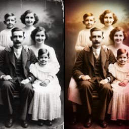 Photo Restoration & Colourisation Wizard