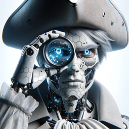 Synthetic Pirates, a text adventure game