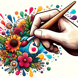 文字入り画像ペインター