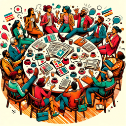 Political Discussions in Groups