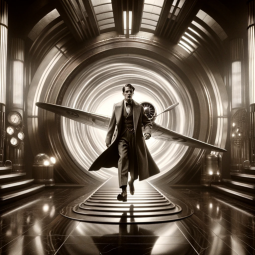 Dieselpunk Time Travellers, a text adventure game