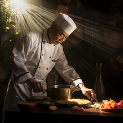 Japanese Food Chef : “Mr. Takashima”