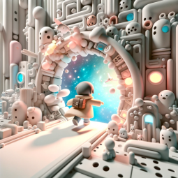 Cute Little Time Travellers, a text adventure game