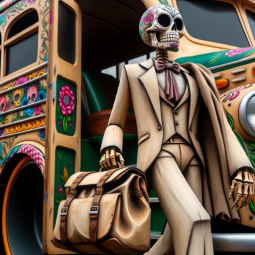 Drifter de los Muertos, a text adventure game