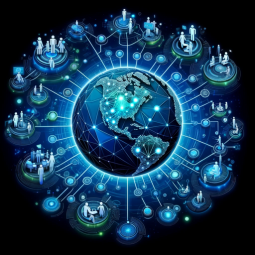 Neural Network-Enhanced Global Learning Ecosystem