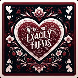 We’re not exactly just friends