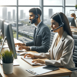 Car lease support department