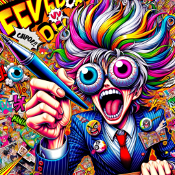 Laughter comic generator