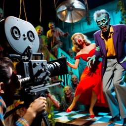 B-Movie Zombies, a text adventure game