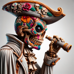 Pirates de los Muertos, a text adventure game