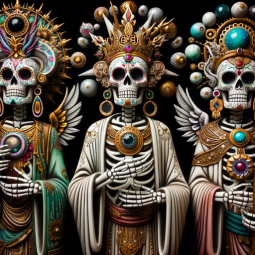 Pantheons de los Muertos, a text adventure game