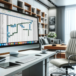 📊 Excel Gantt Chart Pro